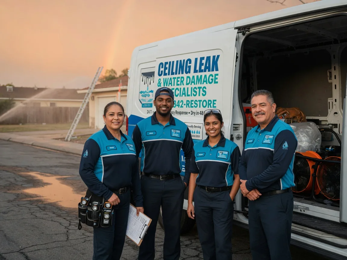 Ceiling Leak Cleanup company in Drewryville, VA